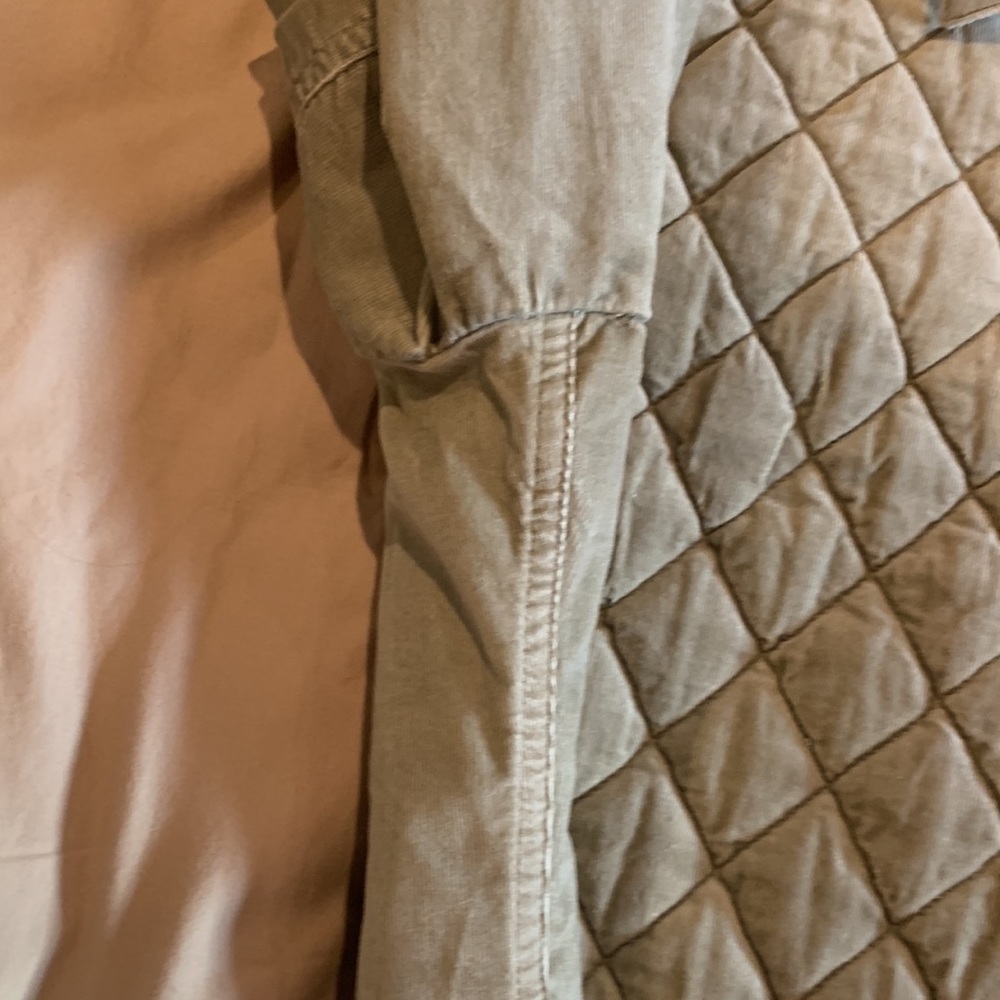 Cathy Daniels Green Corduroy Fill Zipper Jacket Size Large - Picture 9 of 14